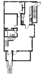 House floor plan from alumni meeting (10/99)